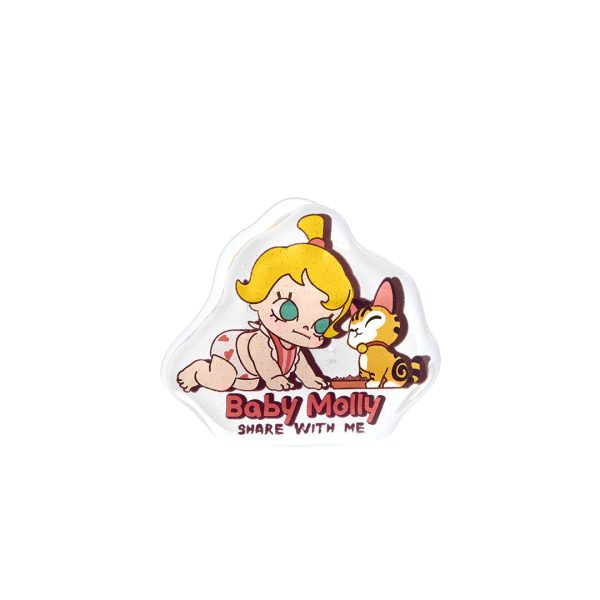 POP MART Baby Molly When I Was Three Series Acrylic Clip Blind Box