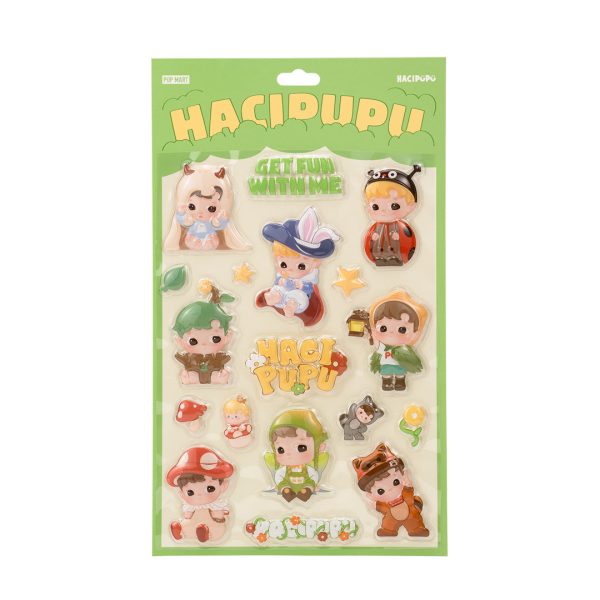 POP MART HACIPUPU Adventures In The Woods Series Stickers