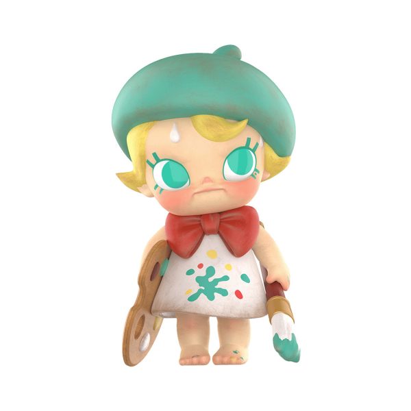 POP MART Baby Molly Future Painter 200% Figurine
