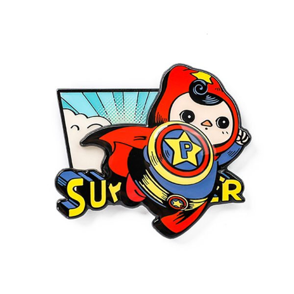POP MART Pucky Flying Babies Series Enamel Pin Badge Blind Box