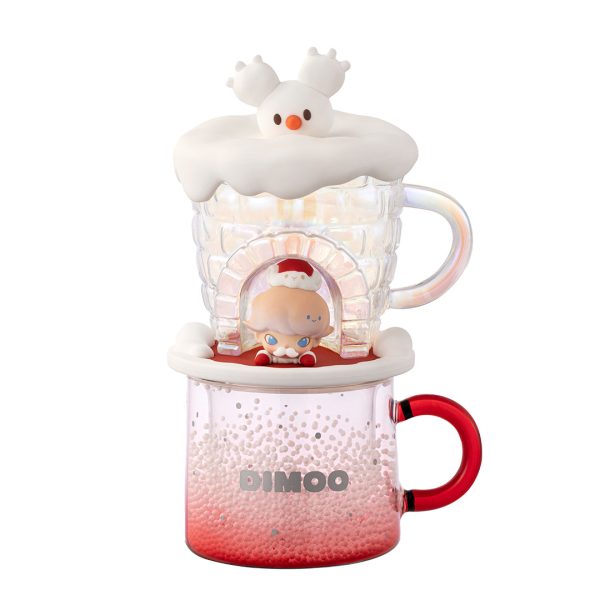 POP MART Dimoo Letters from Snowman Series - Stackable Cup Set