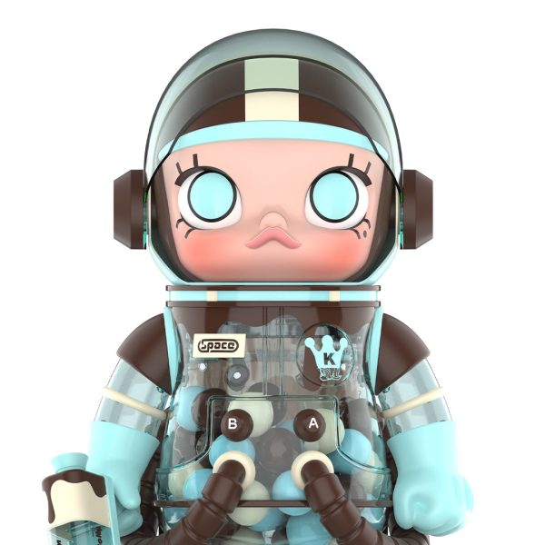 POP MART MEGA Space Molly 1000% Mint Chocolate