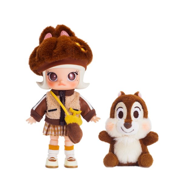 POP MART Molly x Chip'n Dale BJD Doll Toy