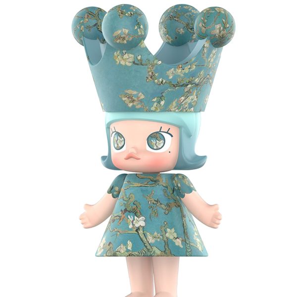 POP MART MEGA Royal Molly 400% Van Gogh Museum Almond Blossom